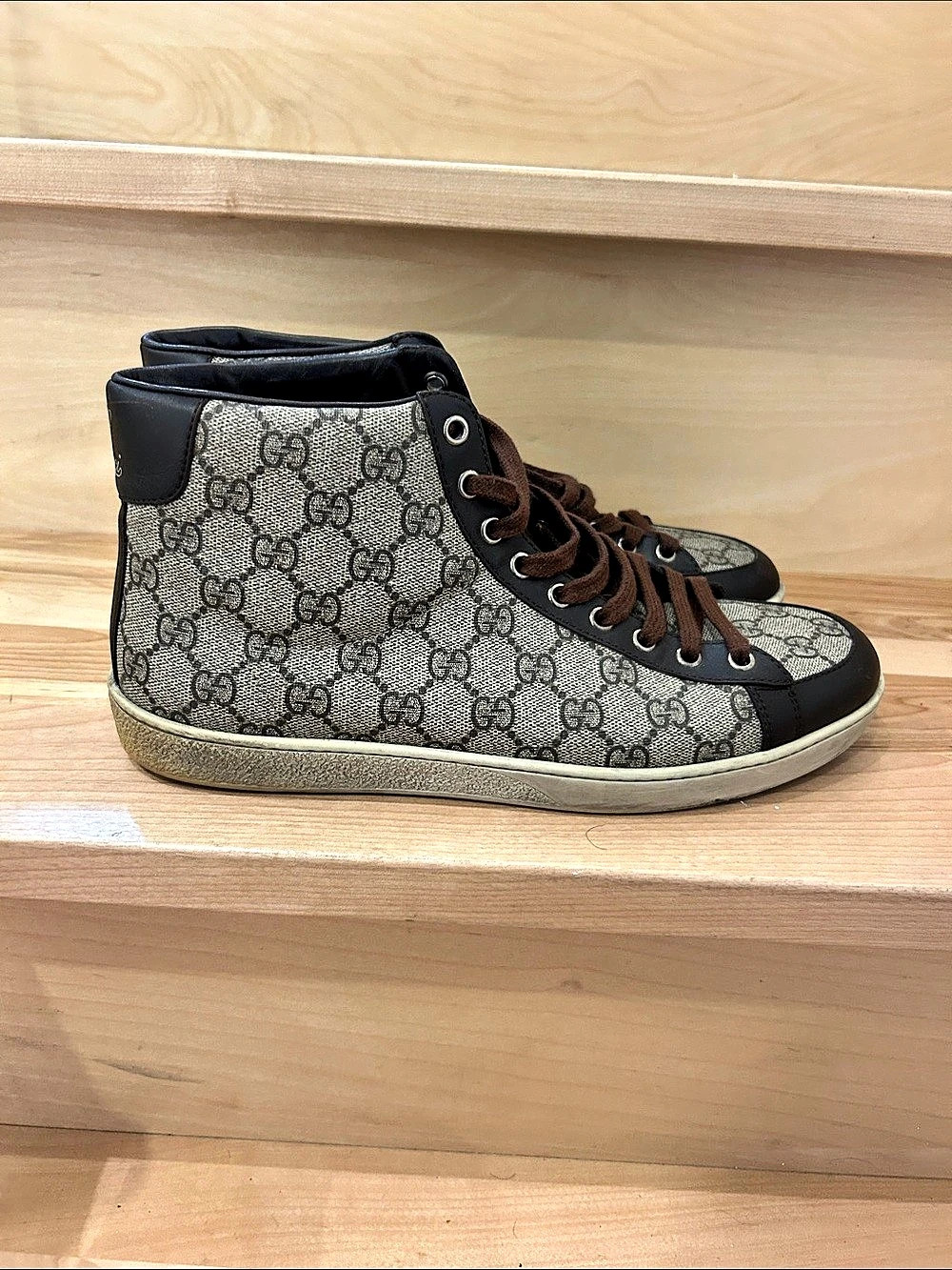 Gucci GG Supreme High-Top Sneaker Sneakers EU 40